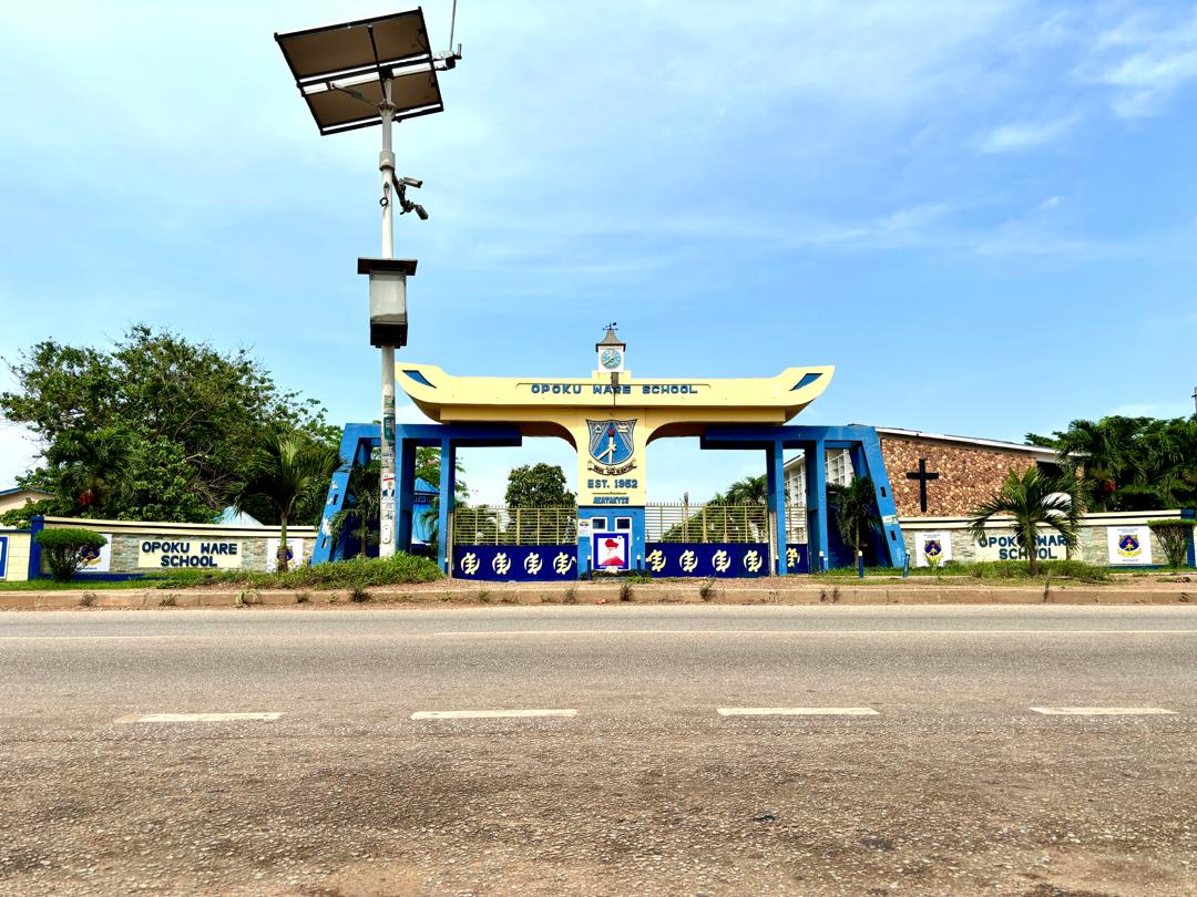 Opoku Ware School main gate